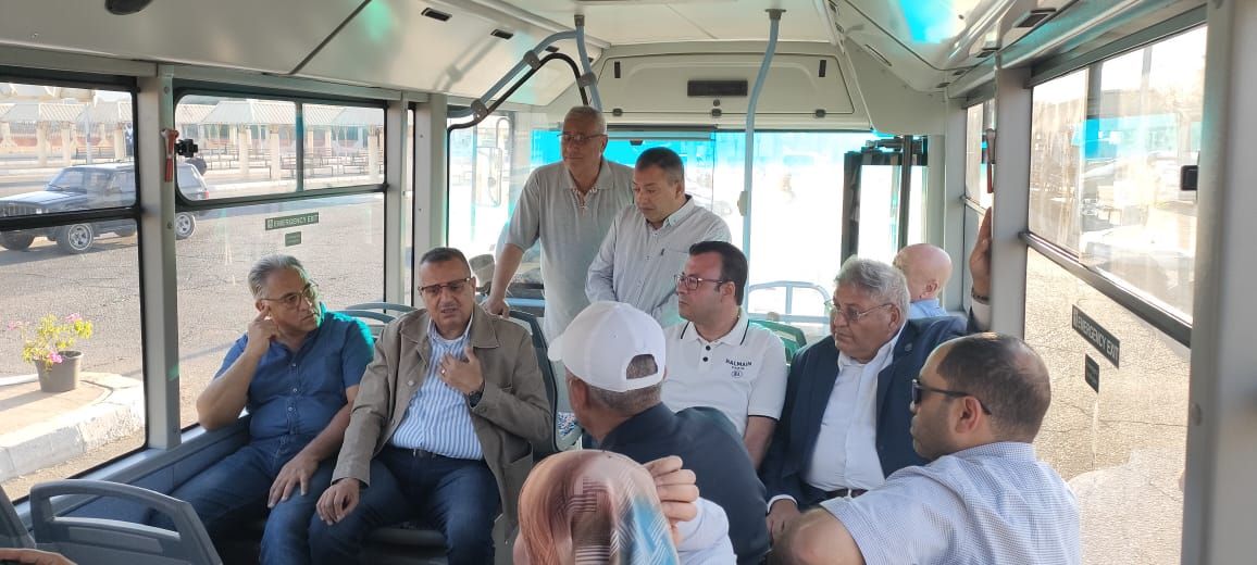 محلية النواب تتفقد موقف الأتوبيسات الكهربائية بشرم الشيخ (2) محلية النواب تتفقد موقف الأتوبيسات الكهربائية بشرم الشيخ (2)