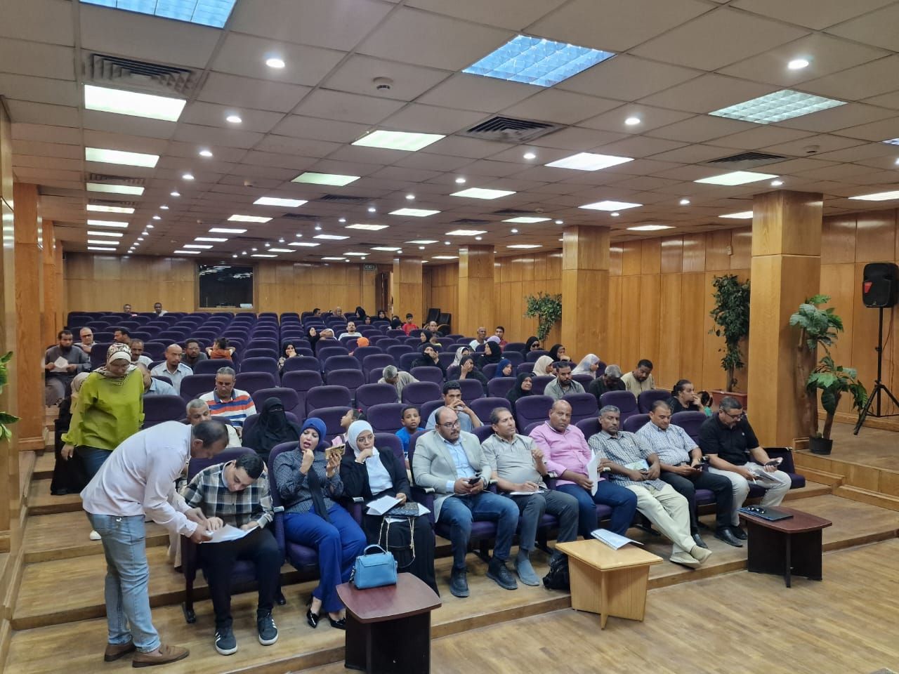 حضور فعاليات اليوم المفتوح بديوان محافظة الأقصر