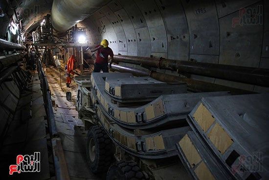 جولة بمحطات الخط الرابع لمترو الأنفاق (5) جولة بمحطات الخط الرابع لمترو الأنفاق (5)
