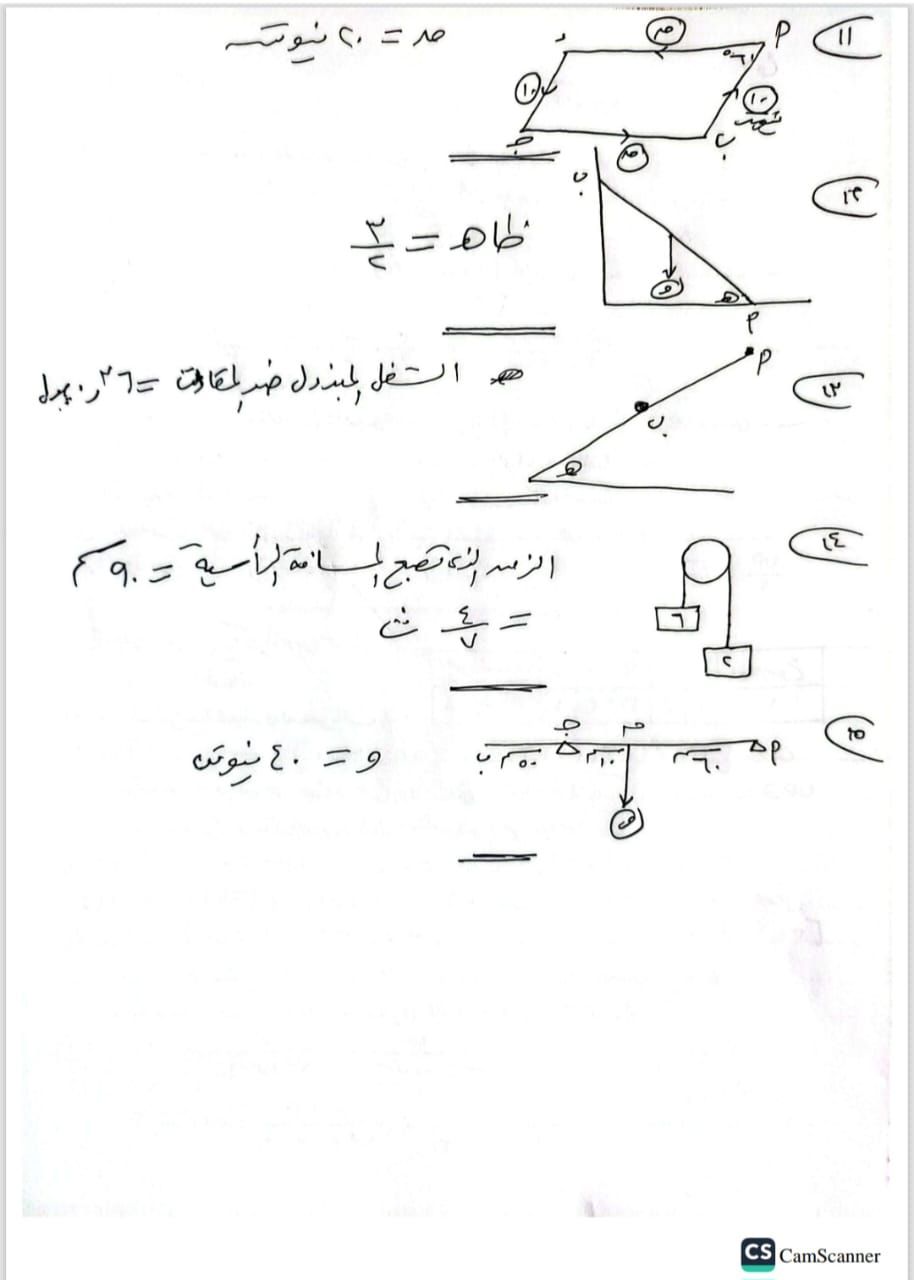إجابات أسئلة الاختيار من متعدد إجابات أسئلة الاختيار من متعدد