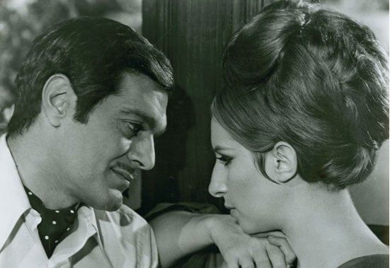 عمر الشريف و باربره سترايساند