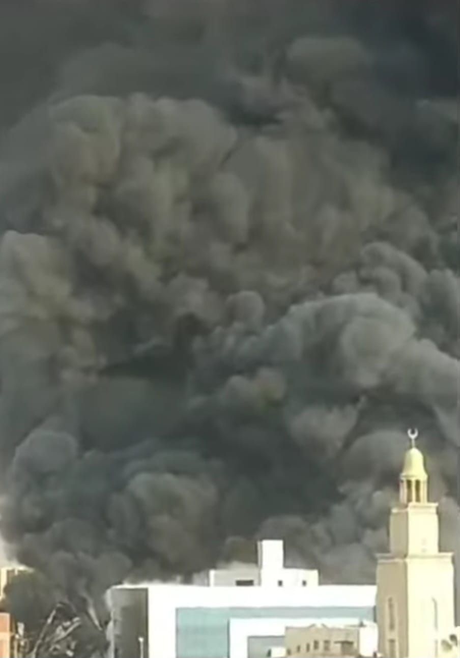 حريق مصنع بدر (8) حريق مصنع بدر (8)