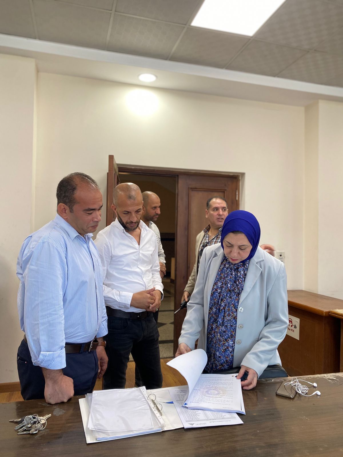خلال الجولة خلال الجولة