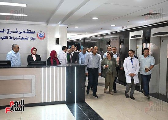 رئيس الوزراء يتفقد مستشفى شرق الإسكندرية (13) رئيس الوزراء يتفقد مستشفى شرق الإسكندرية (13)