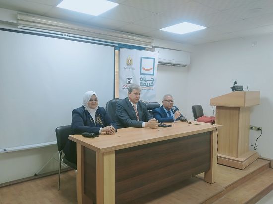 جانب من اللقاء جانب من اللقاء