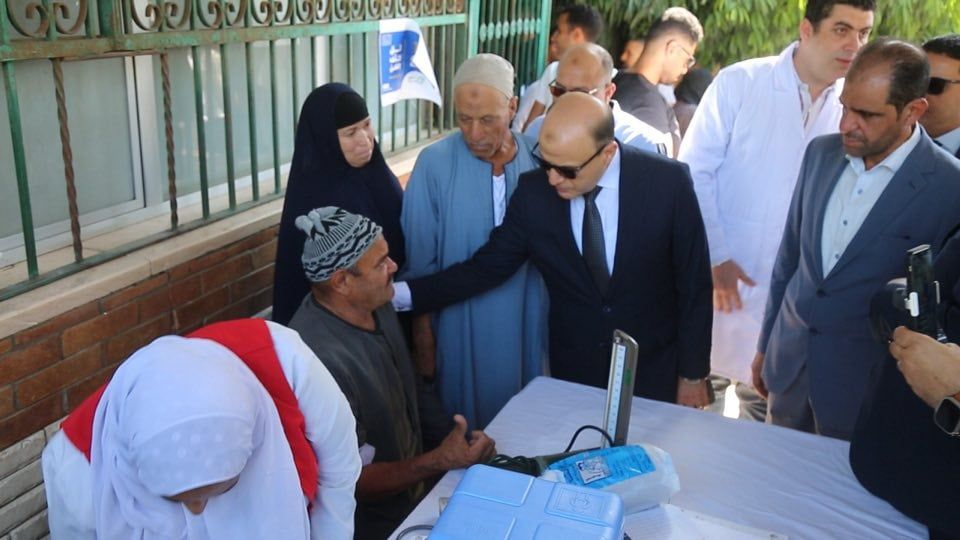 محافظ كفر الشيخ يتابع حملة 100 يوم صحة محافظ كفر الشيخ يتابع حملة 100 يوم صحة