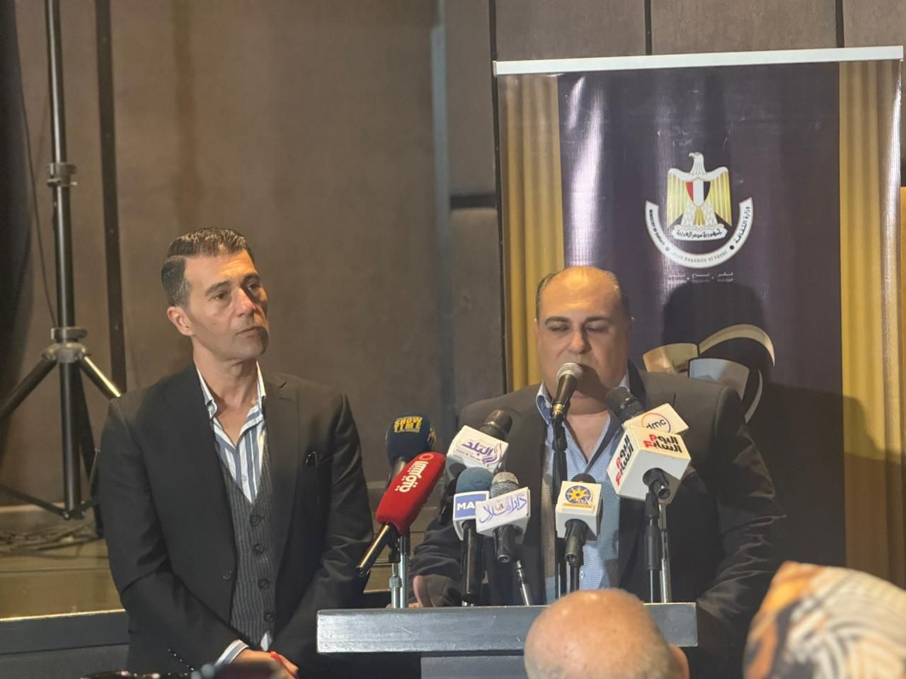 محمد رياض يعلن أن الدورة الحالية هي الأخيرة له في رئاسة المهرجان (3) محمد رياض يعلن أن الدورة الحالية هي الأخيرة له في رئاسة المهرجان (3)
