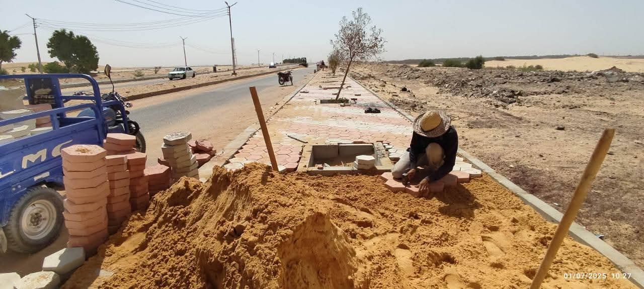 تحويل المناطق العشوائية إلى أحياء متحضرة٠