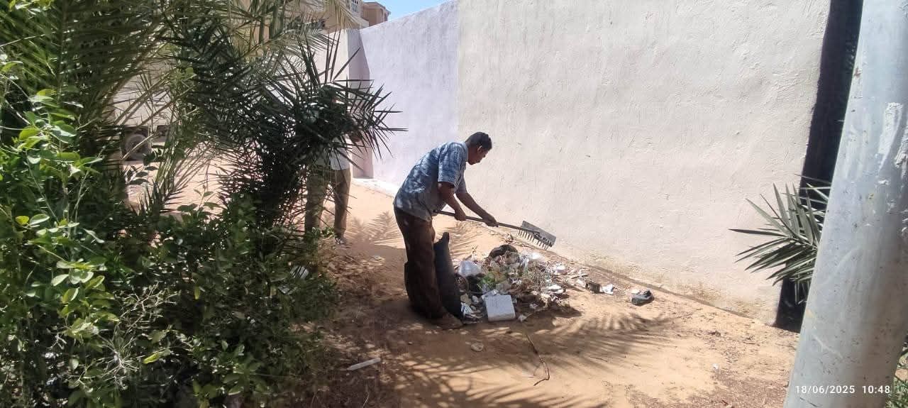اعمال جمع المخلفات