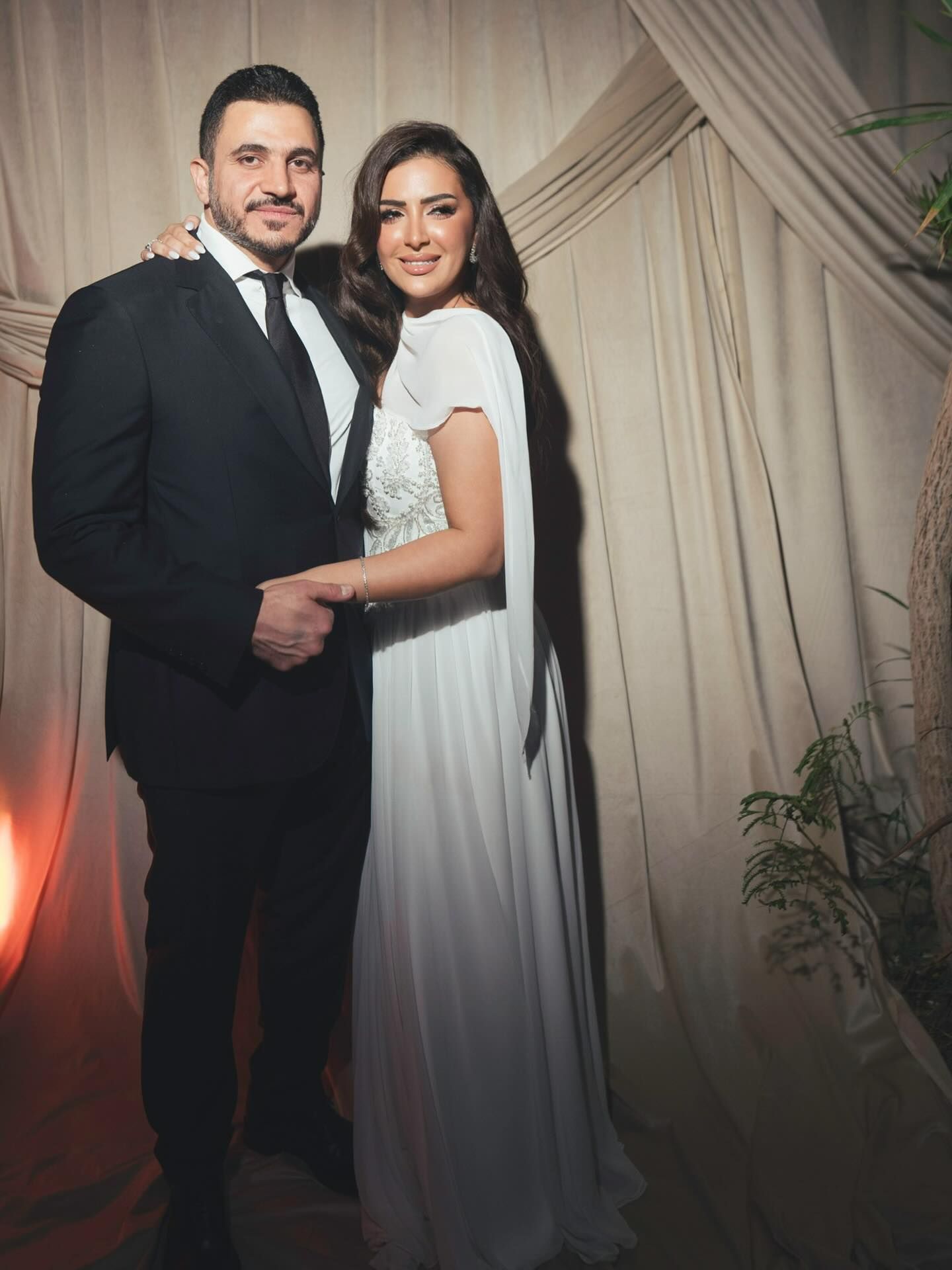 كريم السبكى وزوجته كريم السبكى وزوجته