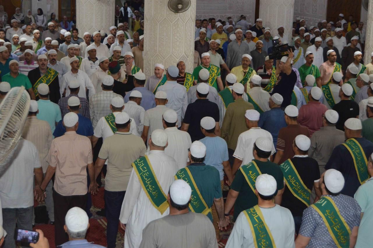 الحامدية الشاذلية تحتفل بالليلة الختامية لمولد العارف بالله سيدي ابي العباس المرسي الحامدية الشاذلية تحتفل بالليلة الختامية لمولد العارف بالله سيدي ابي العباس المرسي
