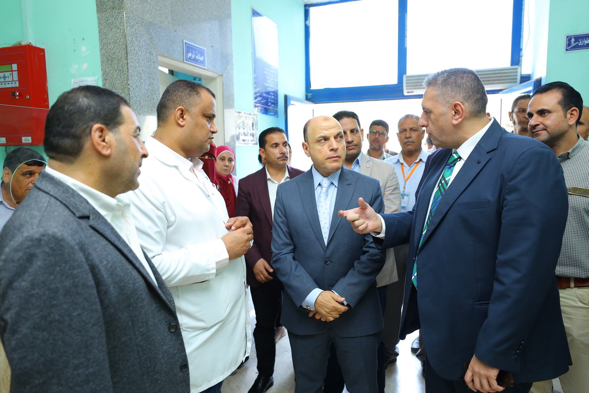 جولة محافظ كفر الشيخ بمركز الرمد