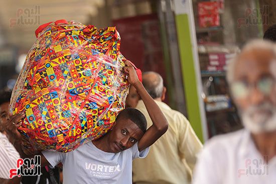 انطلاق قطار عودة السودانيين طواعية من محطة مصر إلى أسوان (31)