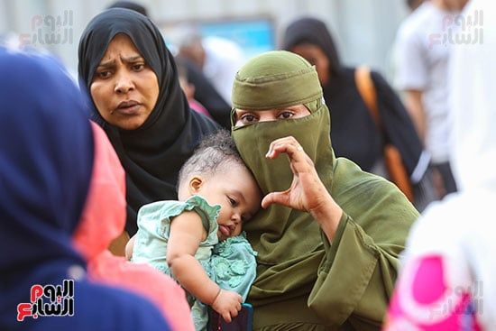 انطلاق قطار عودة السودانيين طواعية من محطة مصر إلى أسوان (8)