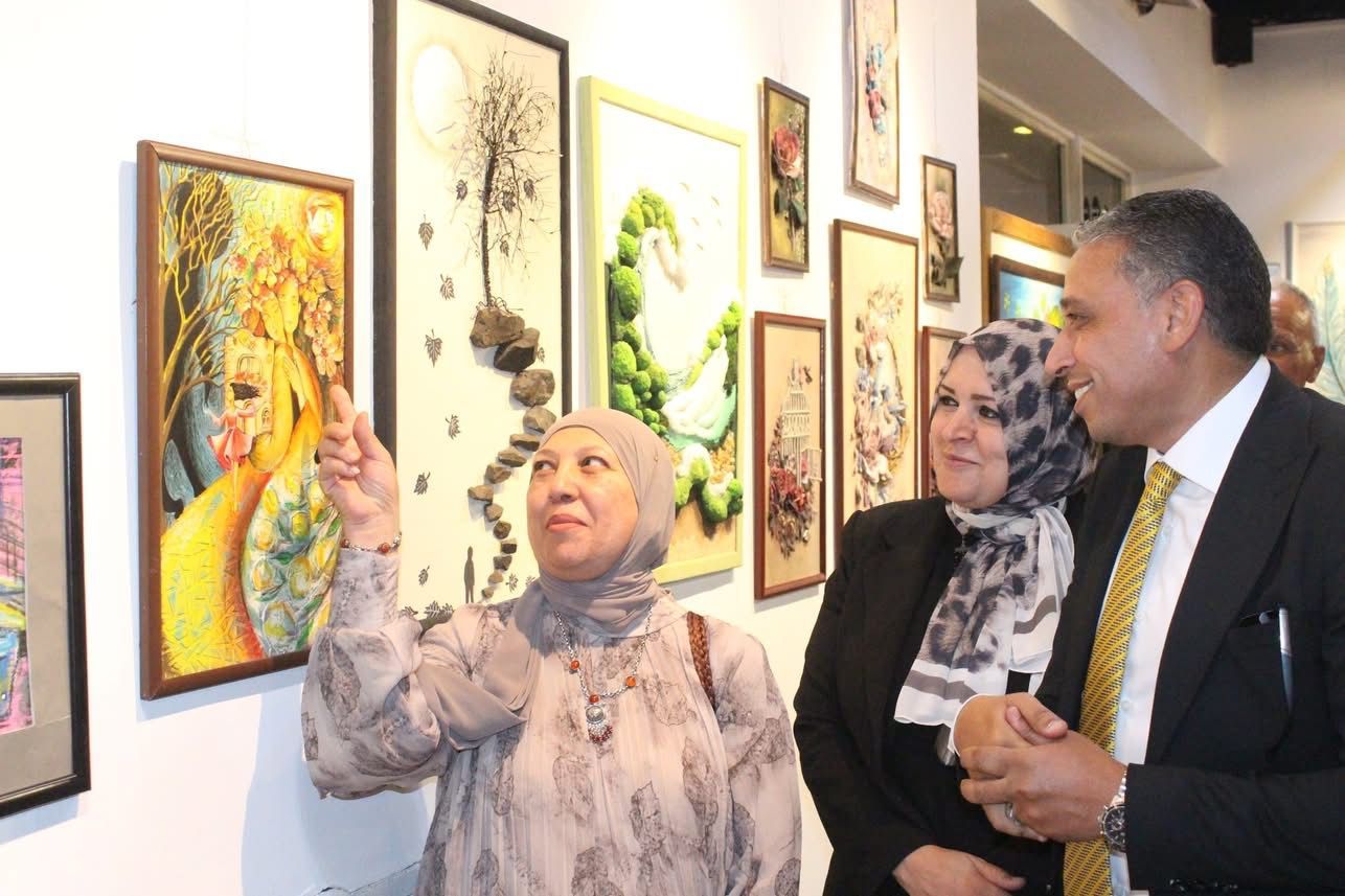 مديرية تعليم الجيزة تفتتح معرض معلمى التربية الفنية (9)