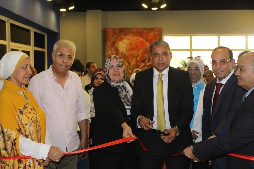مديرية تعليم الجيزة تفتتح معرض معلمى التربية الفنية (7)