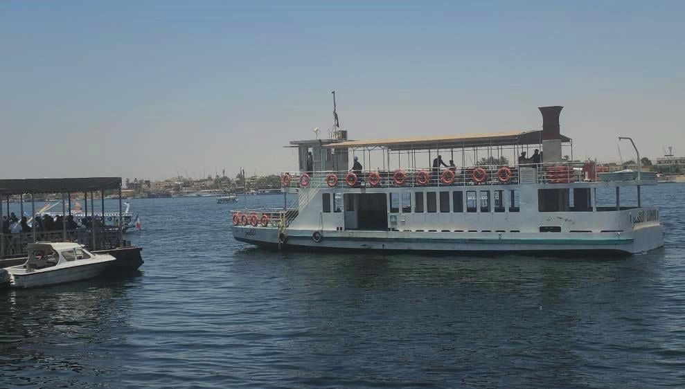 انطلاق المعديات النيلية فى قلب نيل الأقصر انطلاق المعديات النيلية فى قلب نيل الأقصر