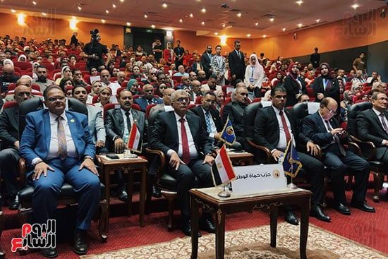 جانب من الحضور خلال المؤتمر اليوم جانب من الحضور خلال المؤتمر اليوم