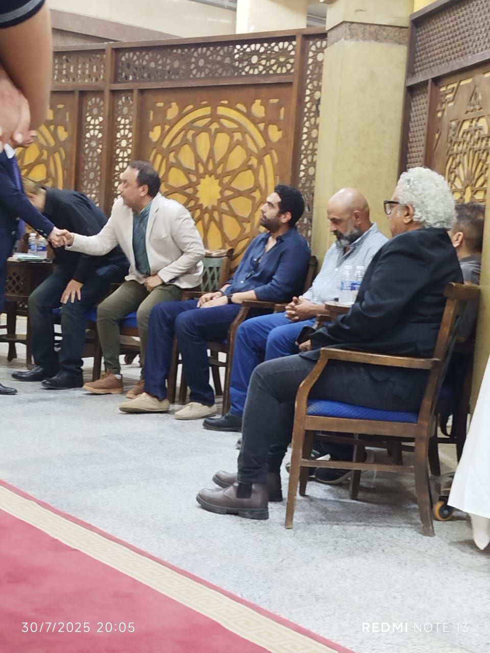 عزاء شقيق المخرج خالد جلال عزاء شقيق المخرج خالد جلال