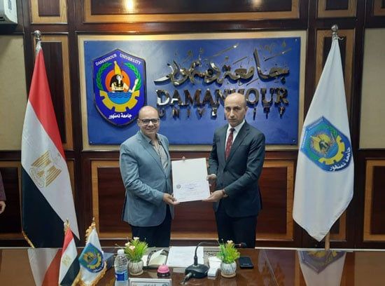 تكريمات داخل جامعة دمنهور تكريمات داخل جامعة دمنهور