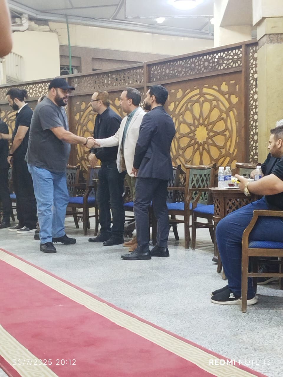 عزاء شقيق المخرج خالد جلال عزاء شقيق المخرج خالد جلال