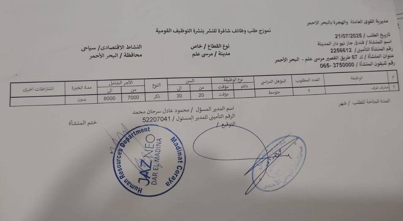 60 وظيفة شاغرة (13)