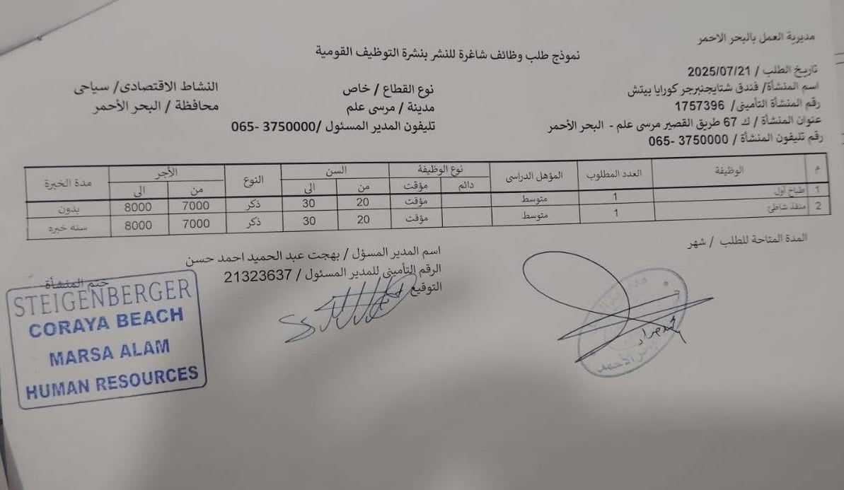 60 وظيفة شاغرة (21)