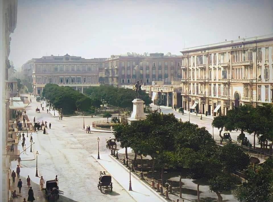 صور قديمة لميدان المنشية صور قديمة لميدان المنشية