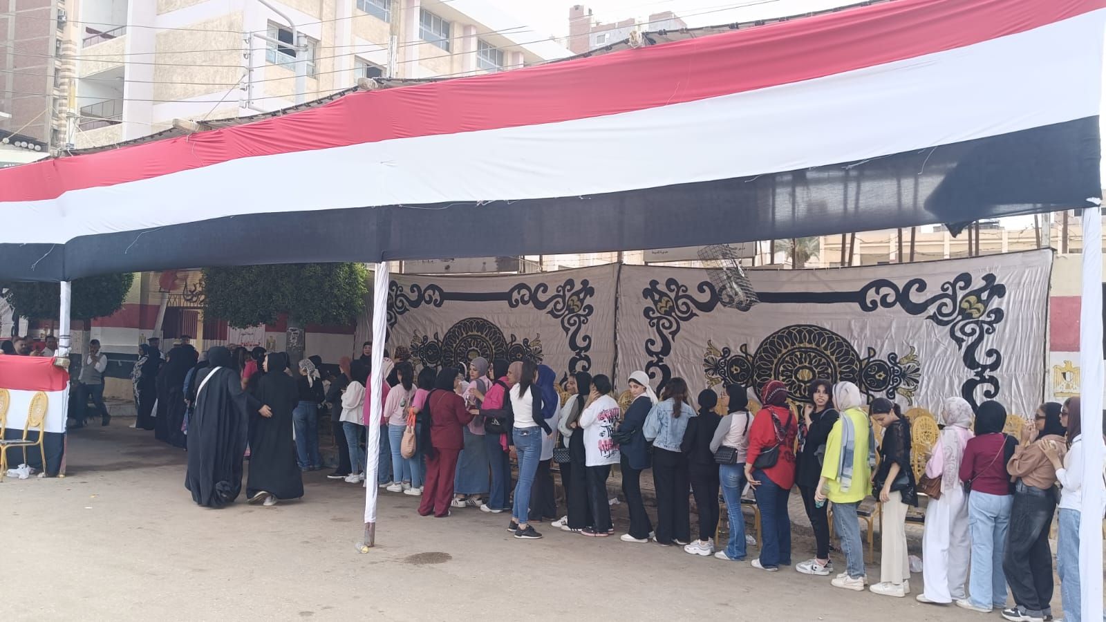اقبال كبير من السيدات فى انتخابات الشيوخ بالدقهلية (3) اقبال كبير من السيدات فى انتخابات الشيوخ بالدقهلية (3)