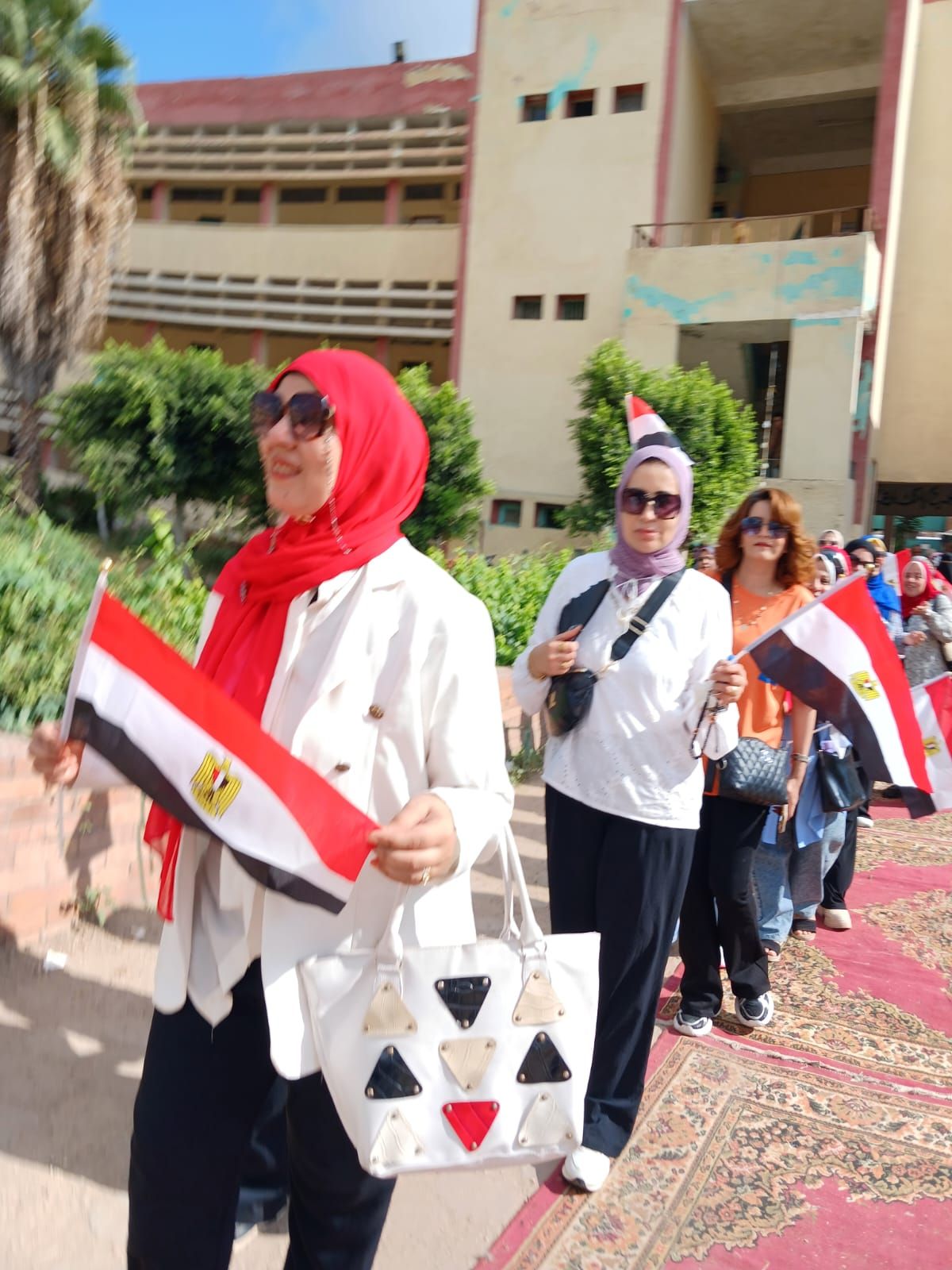 علم مصر يزين الانتخابات فى الشرقية علم مصر يزين الانتخابات فى الشرقية