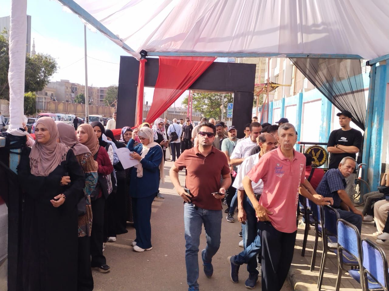 تزايد الإقبال على لجان التصويت بالقليوبية (2) تزايد الإقبال على لجان التصويت بالقليوبية (2)
