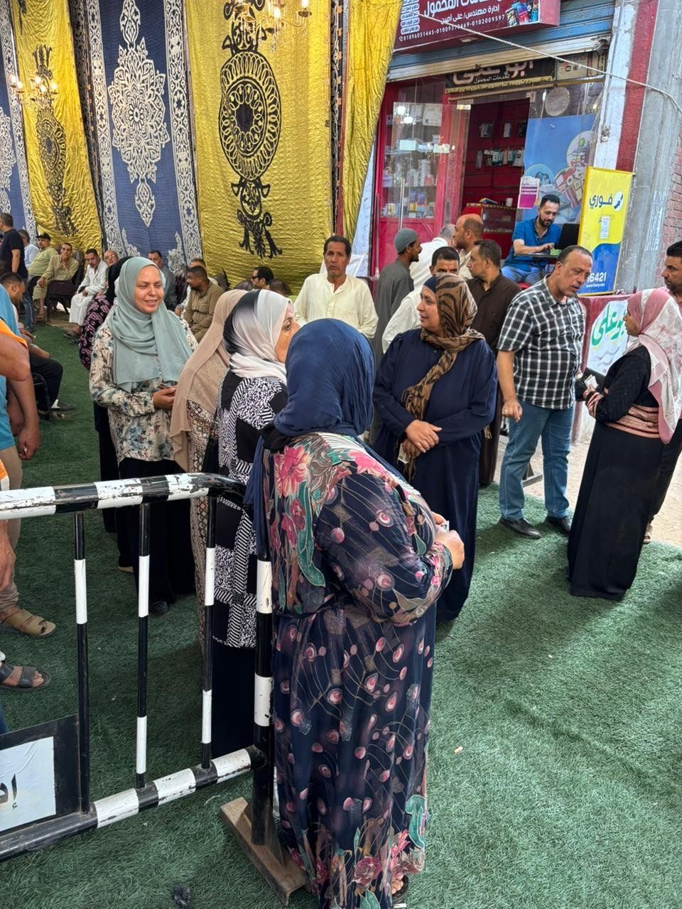 محافظة الغربية توفر استراحات للناخبين (2) محافظة الغربية توفر استراحات للناخبين (2)