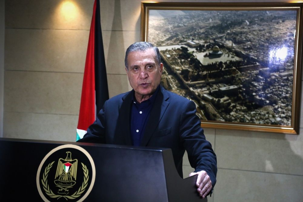 المتحدث باسم الرئاسة الفلسطينية نبيل أبو ردينة - اليوم