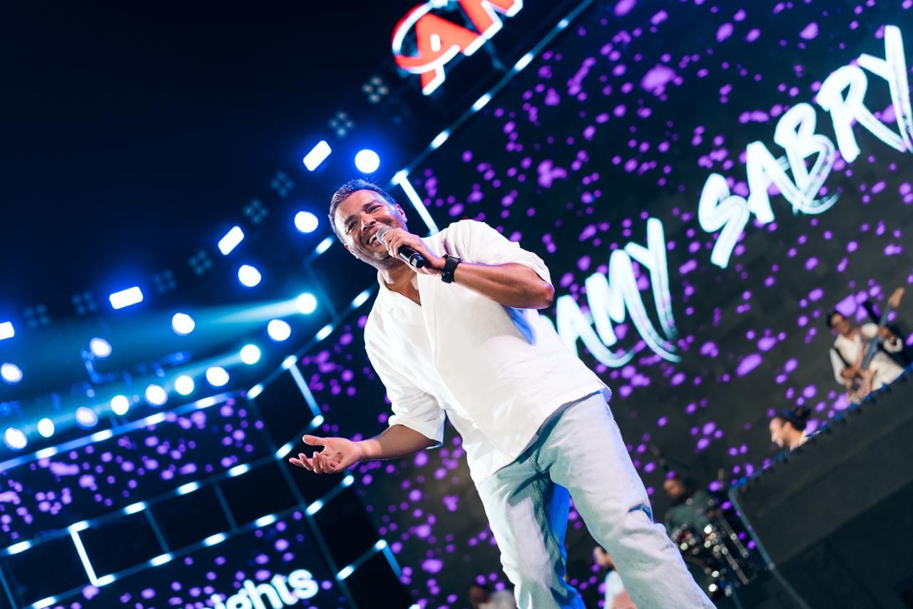 رامي صبري يتالق بأجمل أغنياته لأول مرة في المنيا (2) رامي صبري يتالق بأجمل أغنياته لأول مرة في المنيا (2)