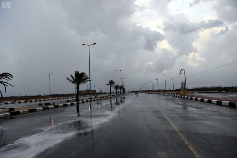 أمطار رعدية ورياح اليوم على المملكة