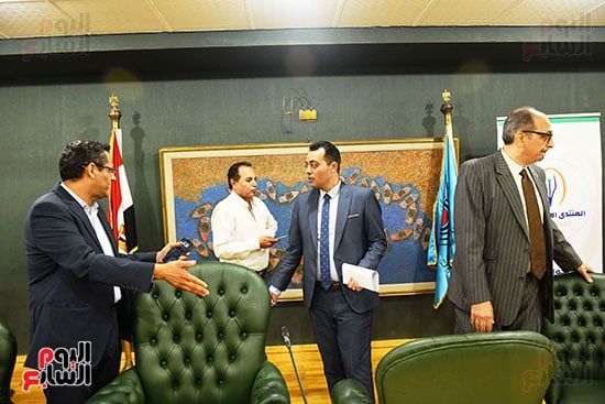 صالون لجنة الشئون العربية بالصحفيين