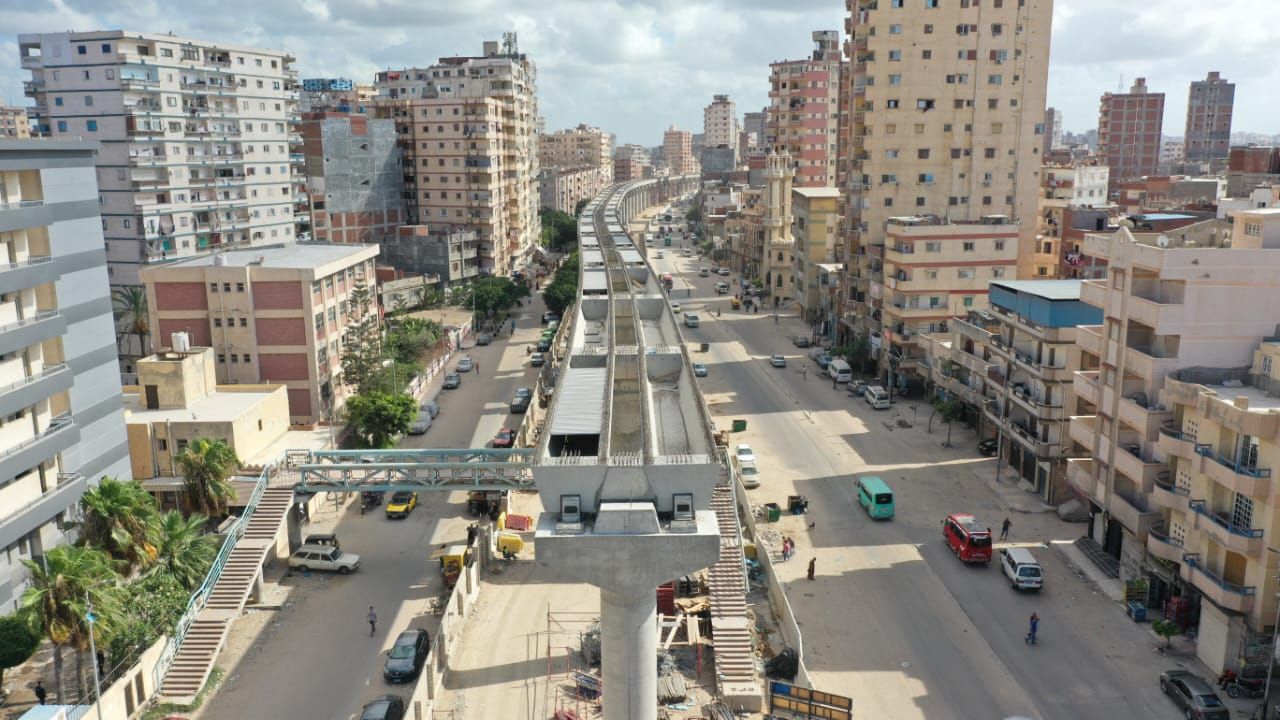 أعمال تركيب الكمرات بمترو الاسكندرية (2) أعمال تركيب الكمرات بمترو الاسكندرية (2)