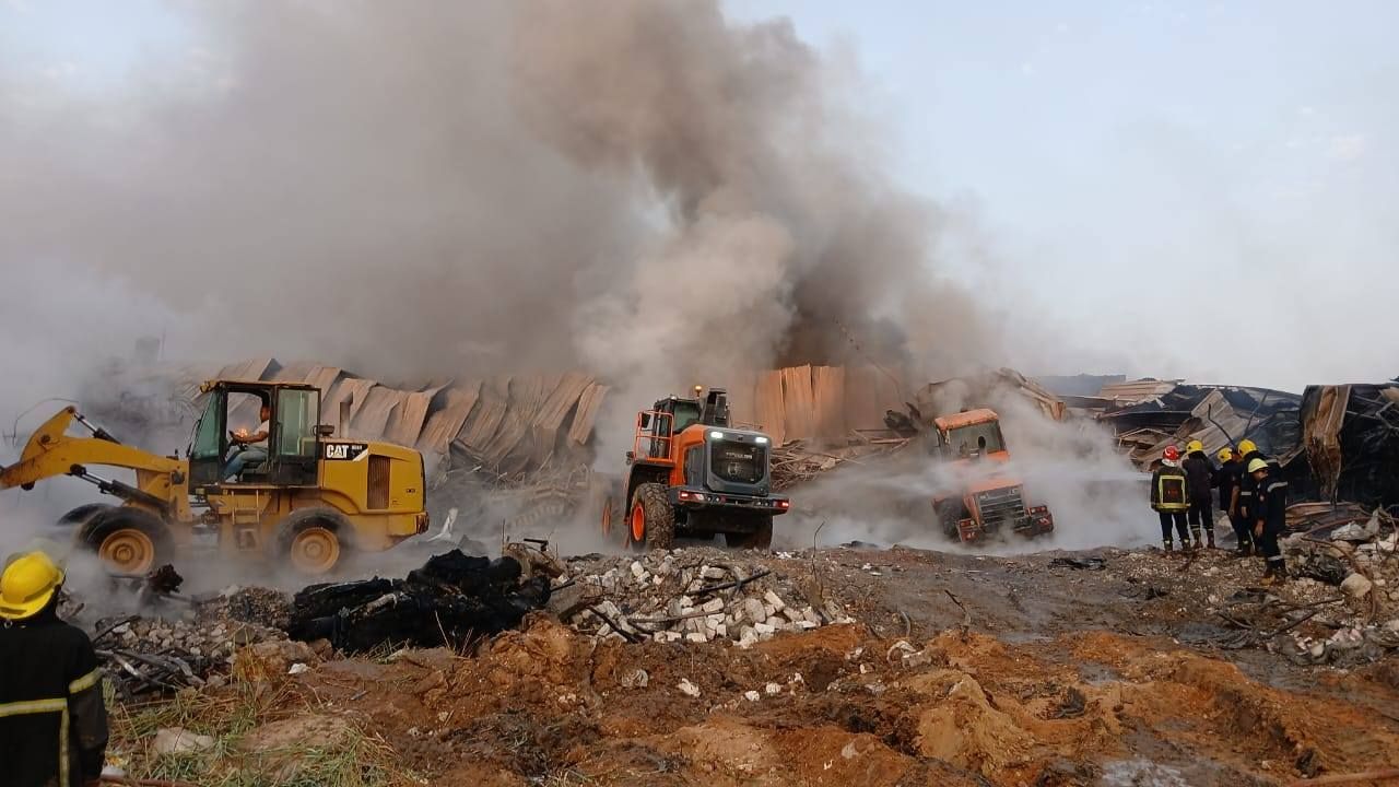 رفع أثار الحريق رفع أثار الحريق