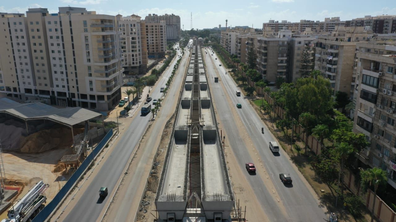 أعمال تركيب الكمرات بمترو الاسكندرية (3) أعمال تركيب الكمرات بمترو الاسكندرية (3)