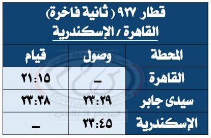 مواعيد القطارات (2) مواعيد القطارات (2)