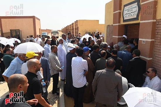 تشييع جثمان الدكتور على المصيلحى لمثواه الأخير