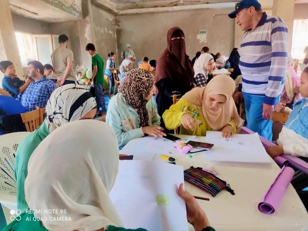 جانب من المسابقة الفنية بقلين جانب من المسابقة الفنية بقلين