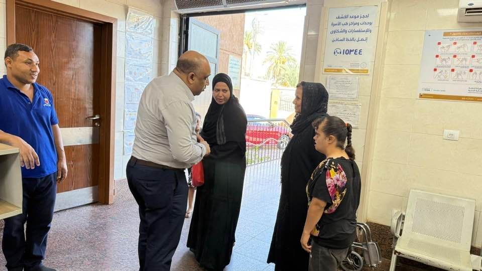 رصد خدمة المواطنين في مركز طب أسرة منشأة العماري بالأقصر