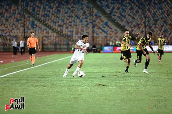 لقاء الزمالك والمقاولون