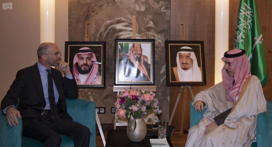 فيصل بن فرحان يلتقي رئيس المجموعة الدولية لمعالجة الأزمات