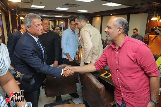 المهندس خالد عبد العزيز رئيس المجلس الأعلى للإعلام محمد الزميل محمد عبد الرازق المهندس خالد عبد العزيز رئيس المجلس الأعلى للإعلام محمد الزميل محمد عبد الرازق