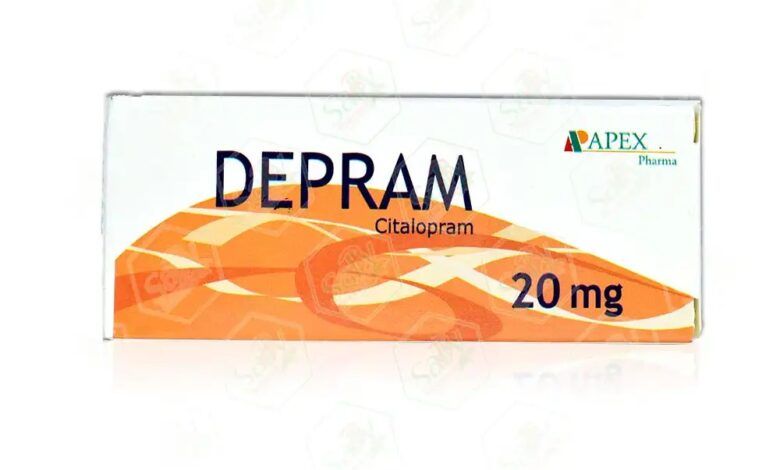 سعر دواء ديبرام أقراص depram tablets