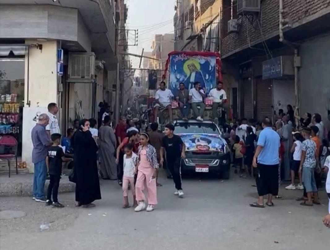 فرحة الأقباط بختام صوم العذراء مريم بالأقصر فرحة الأقباط بختام صوم العذراء مريم بالأقصر