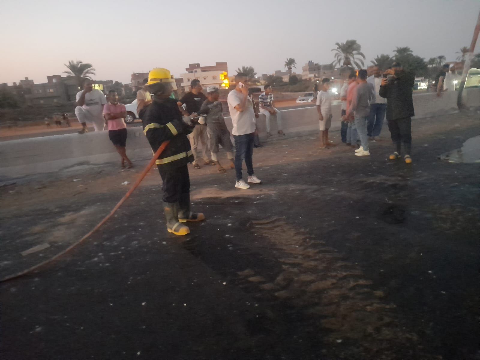 التعامل مع اثار الحادث التعامل مع اثار الحادث