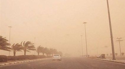 توقعات الطقس اليوم: أتربة وغبار على 4 مناطق 